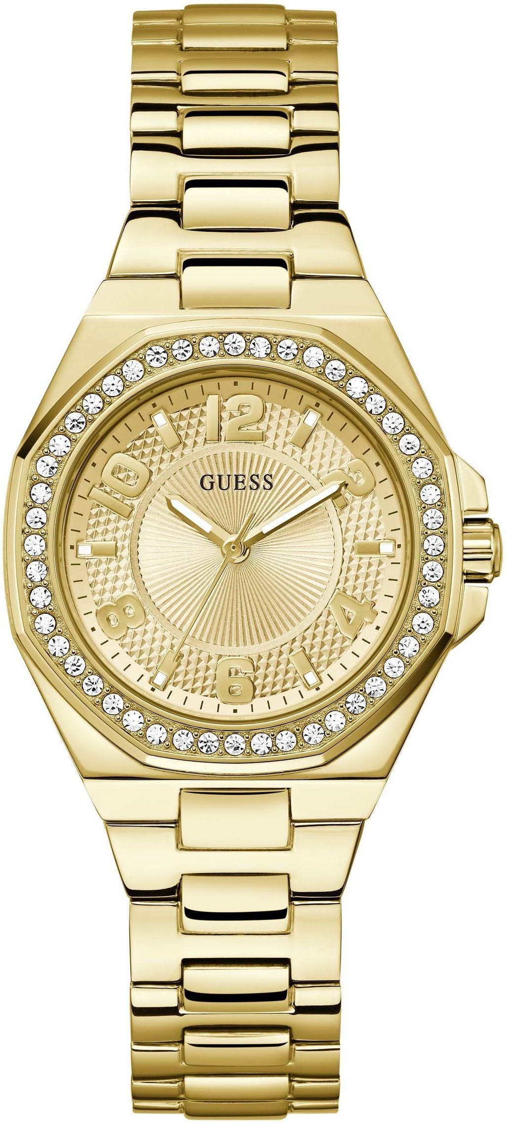Guess Analog Damen Contessa Gold GW0877L2