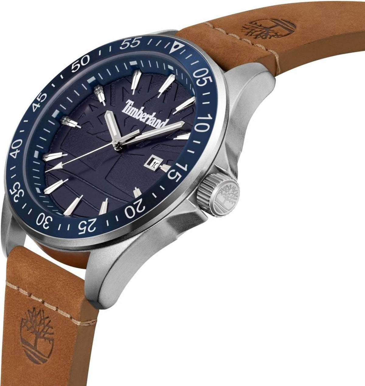 Timberland Armbanduhr Herren Lehighton Z Blau Braun TDWGB9001602M