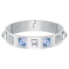 Swarovski Armreif Damen Glance Blau Silberfarben 5272075