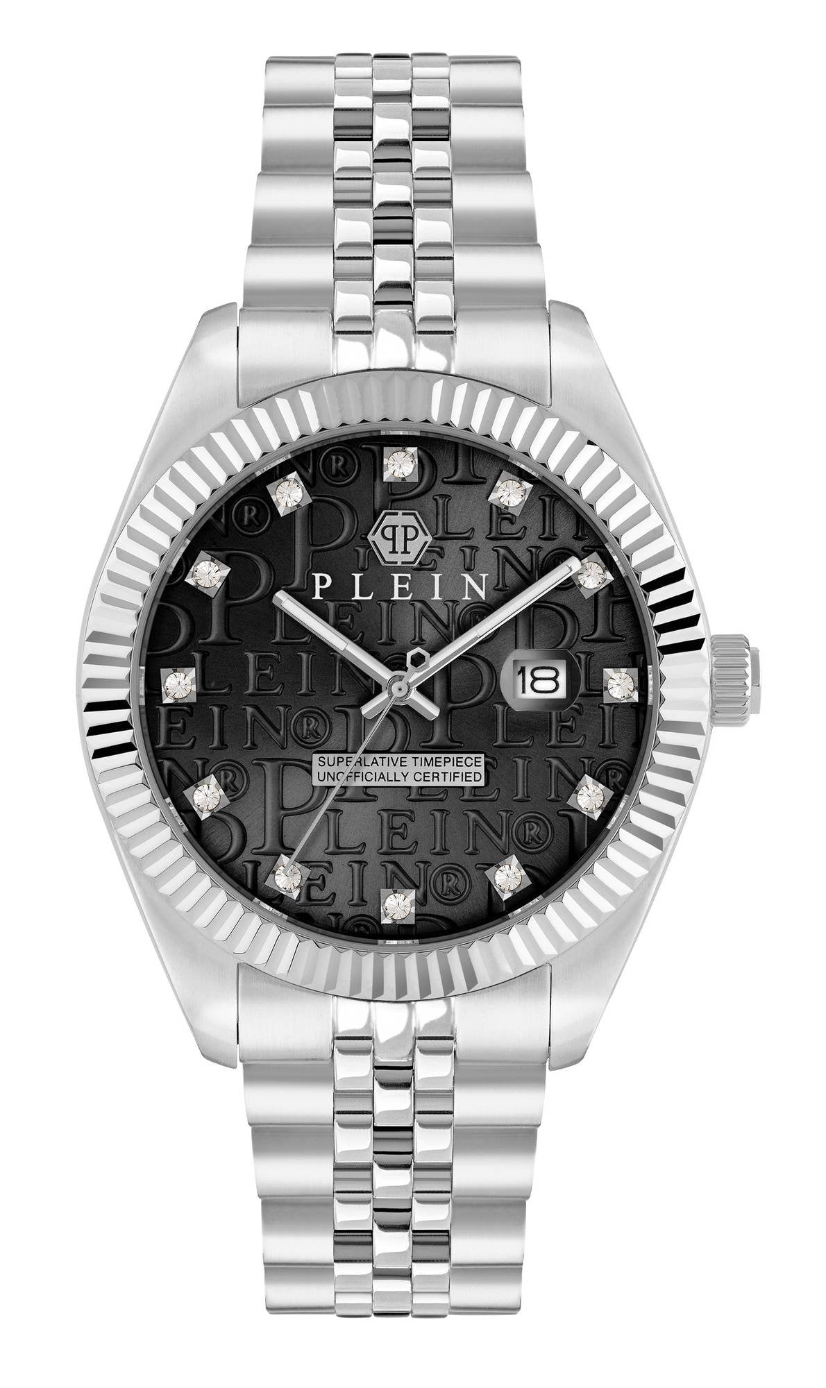 Philipp Plein Herrenuhr Date Superlative