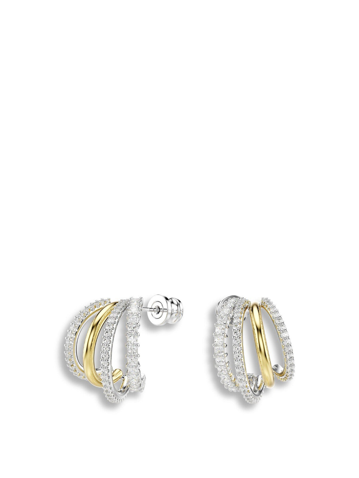 Swarovski HYPERBOLA:OHRSTECKER MN HOOP 4 WHITE/MIX 5689718