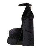 Versace Damen High Heels Medusa schwarz 1002005-1A06465-1B00V