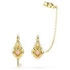 Swarovski Ohrringe Damen Idyllia Herz Schlüssel Rosa 5737294