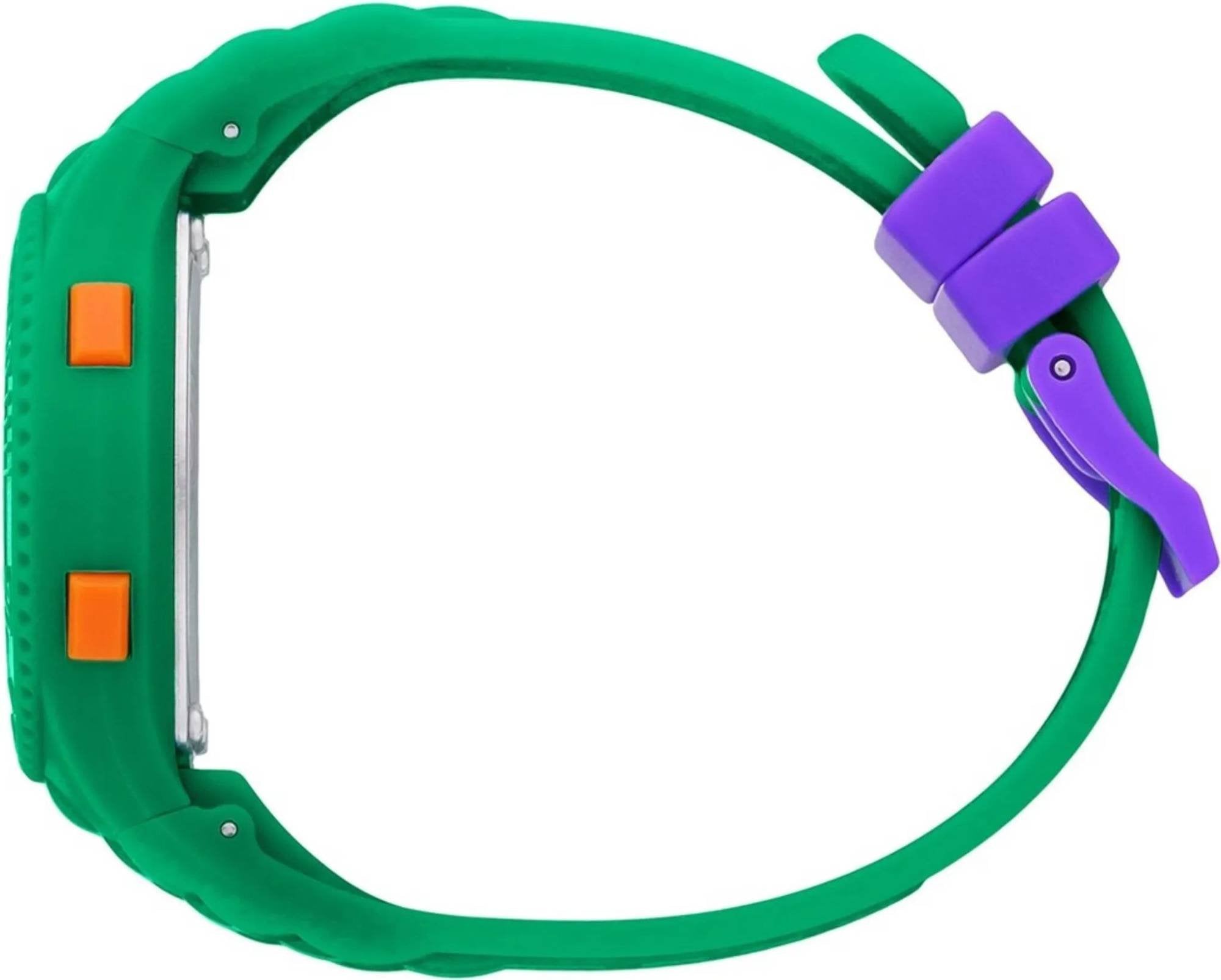 Ice-Watch Digitaluhr Damen ICE digit Green purple orange Small grün 021616