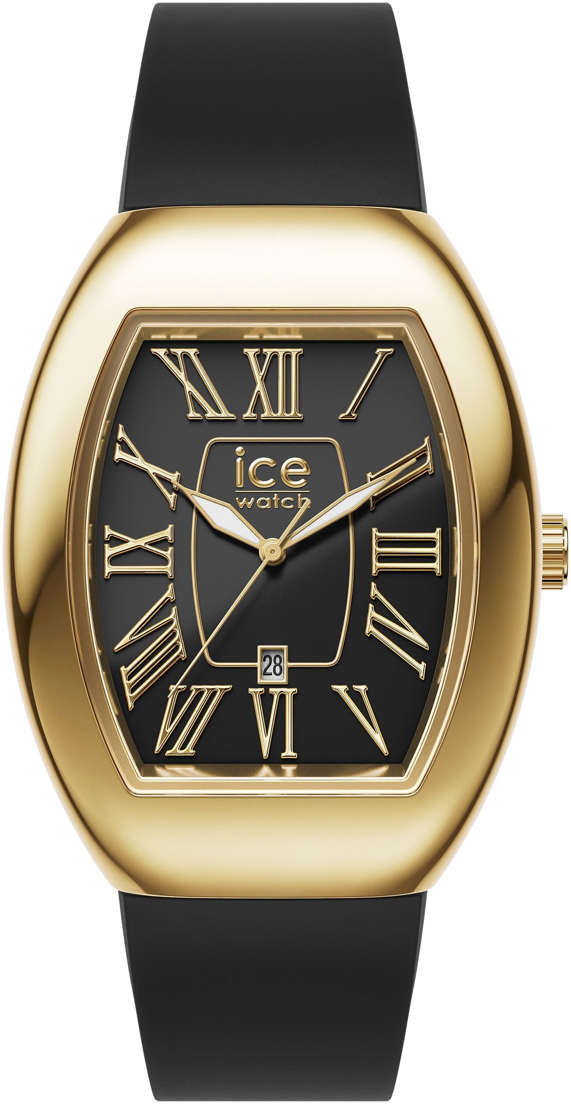 ICE‑WATCH Damenuhr ICE boliday Dome Gold Schwarz/Gold 024048