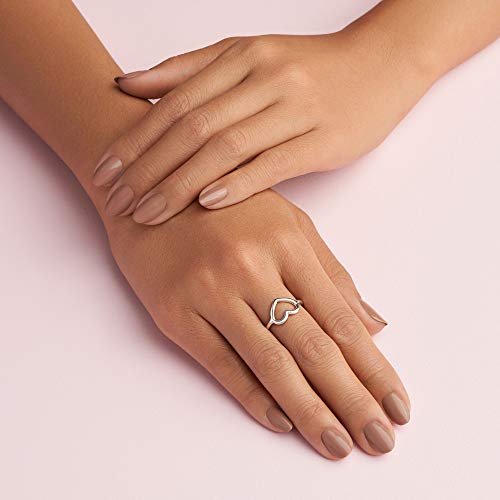 Pandora Damen-Partnerschaftsringe 925 Sterlingsilber mit '- Ringgröße 54 198613C00-54