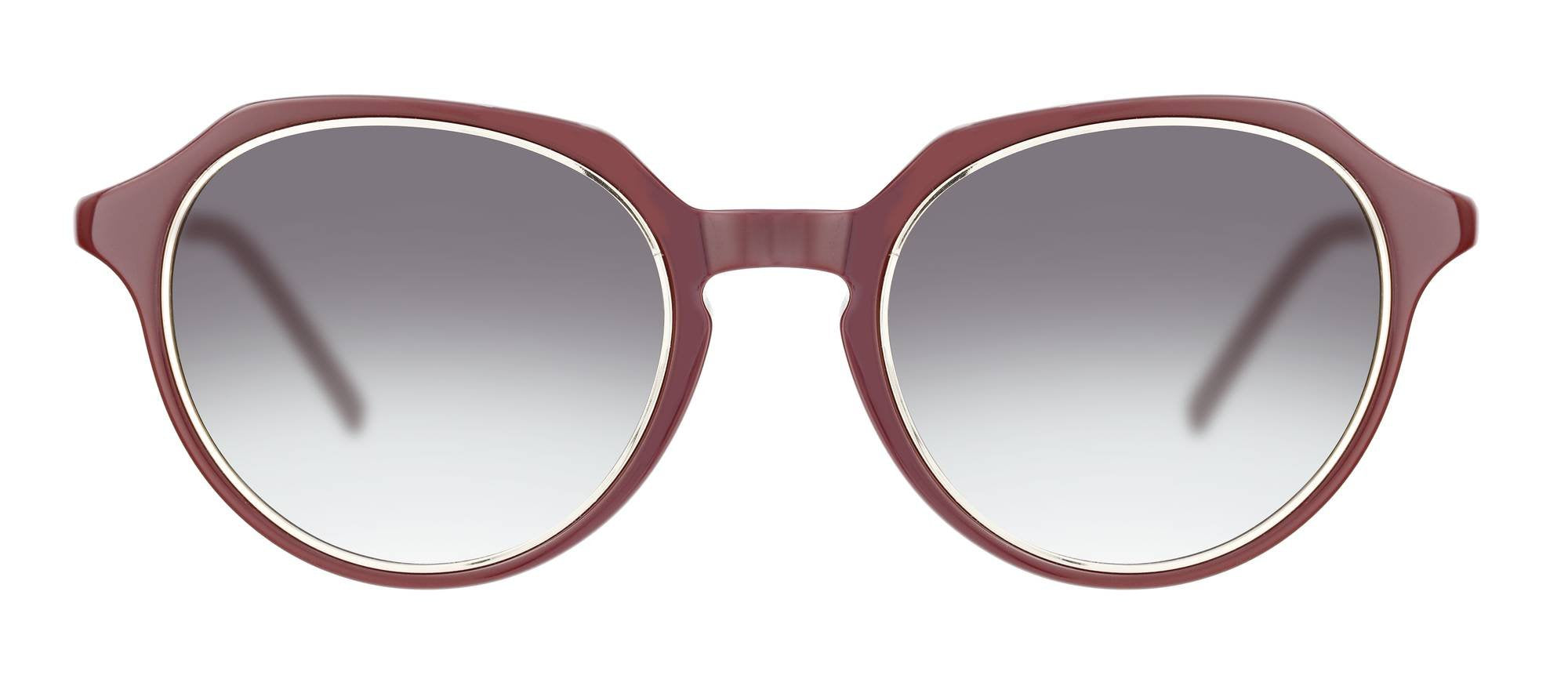 Liebeskind Damen Sonnenbrille Bordeaux/gold 48-20-140 10255-00310