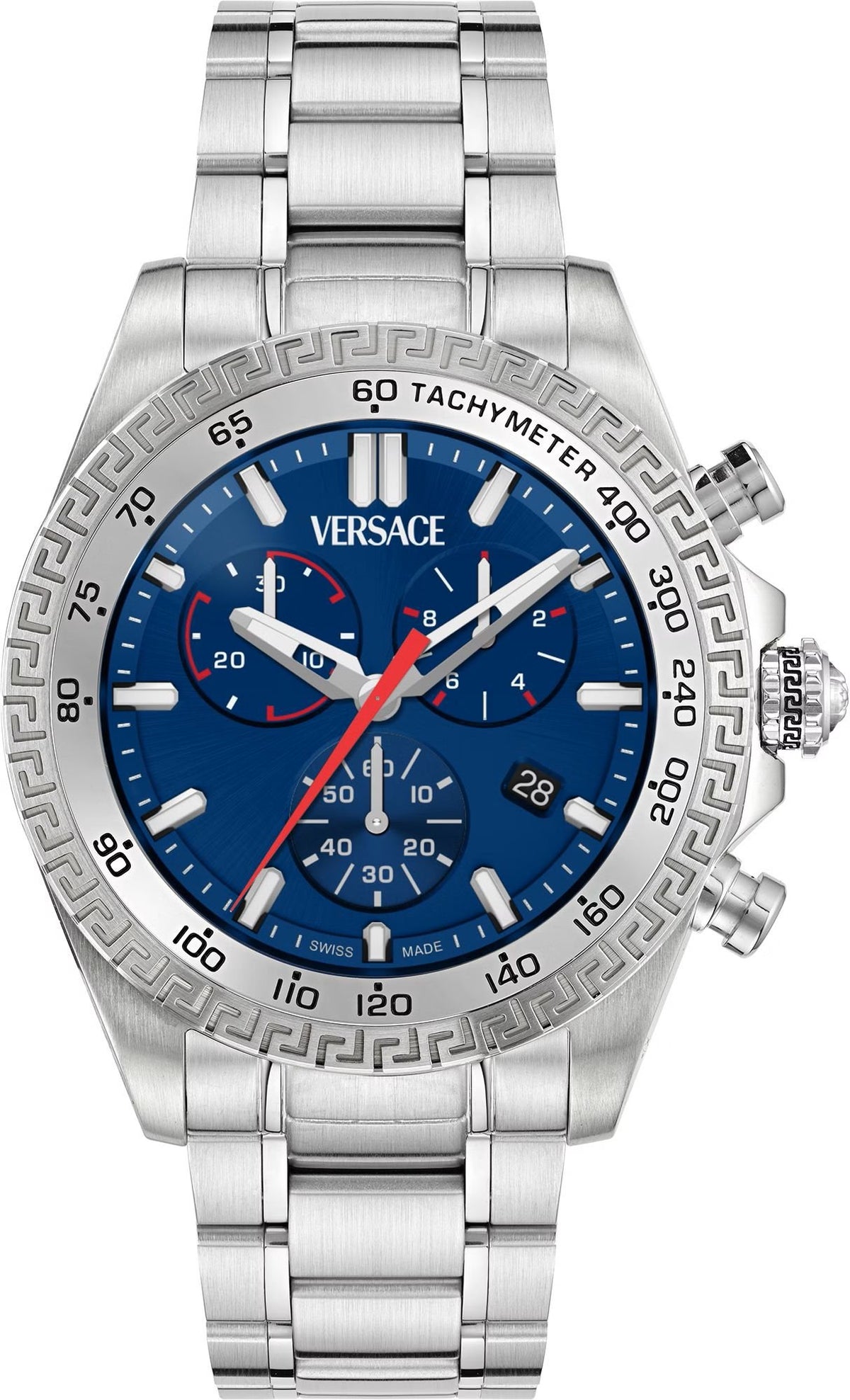 Versace Uhr Herren CHRONO X VE9K00924 Blau Chronograph