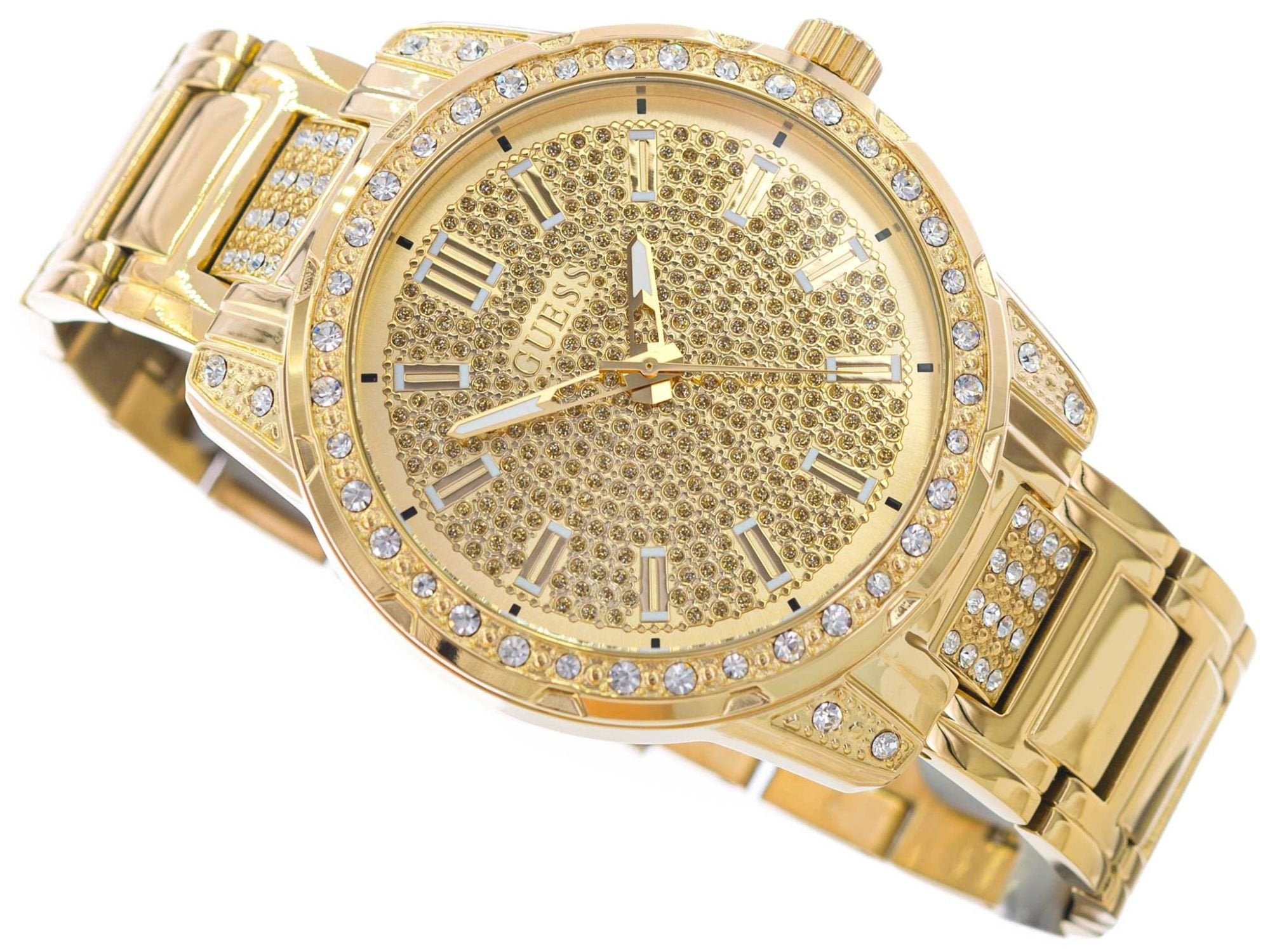 Guess Armbanduhr Herren Armbanduhr Gold U1339G2