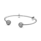 Pandora Charm Damen Strahlender Tropfen Silber 796245CZ