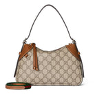 Gucci Schultertasche Unisex GG Emblem Small Beige 815218-FAEAA-9762