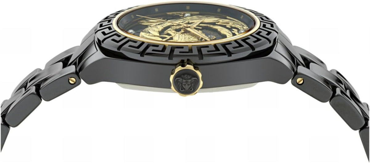 Versace Unisex Analog Automatik Armbanduhr Dv One 20Th Anniversary