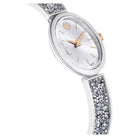 Swarovski Crystal Rock Oval Armbanduhr Damen Silber 5656878