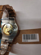 Edenhölzer Holzuhr Herren Armbanduhr Automatik Lombok Holzarmband ED086-005