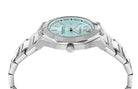 Plein Sport Armbanduhr Damen Metronaut 36 mm Silber Blau PSDGA0725