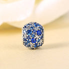 PANDORA Charm - Himmelsmosaik Pavé Kugel, 791261NSBMX