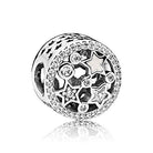 PANDORA -Glanzvolle Sterne Charm 796373CZ, Silber (Weiß)