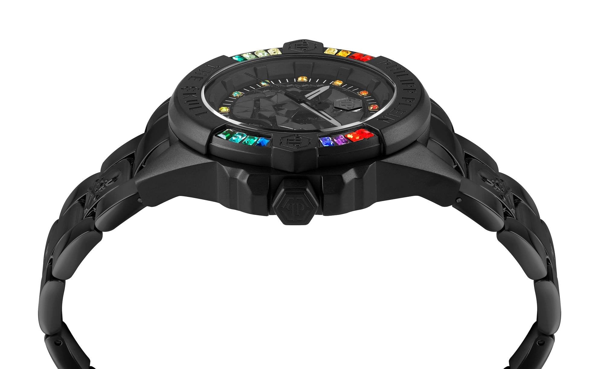 Philipp Plein Unisex Uhr The $kull Genderless Rainbow