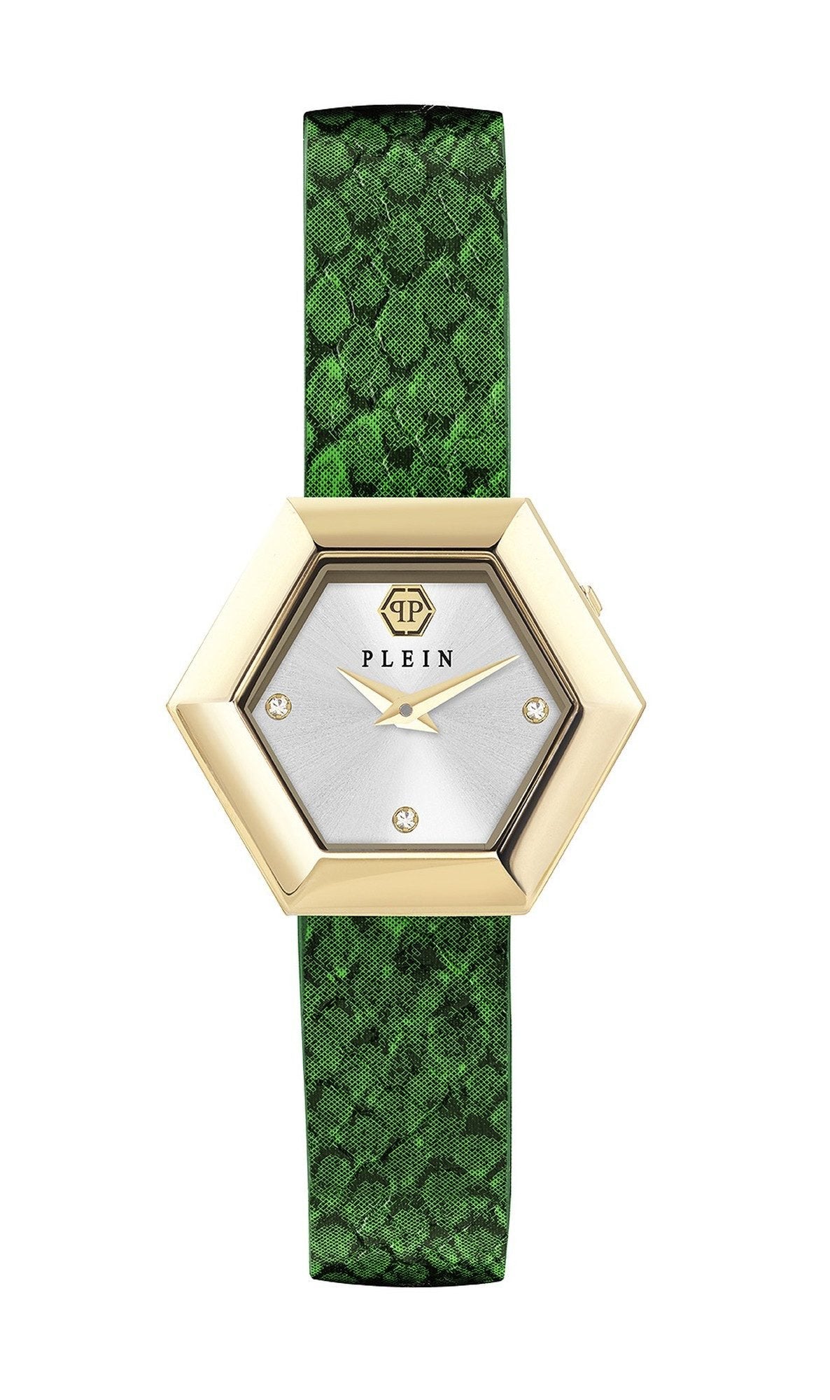 Philipp Plein Damen Armbanduhr LA JUNGLE DE PLEIN Leder PW6FA0225