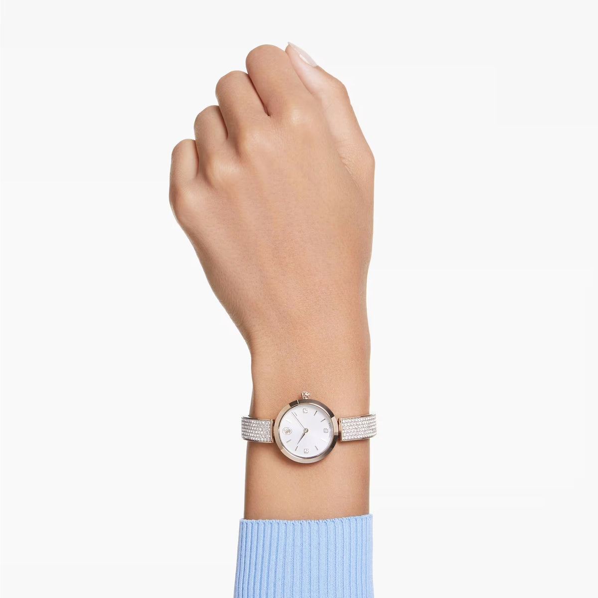 Swarovski Armbanduhr Damen Illumina Goldfarben Champagne 5671196