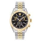 Versace Uhr Herren Chronograph Athletics Chrono Silber/Gold/Schwarz VEKJA0525