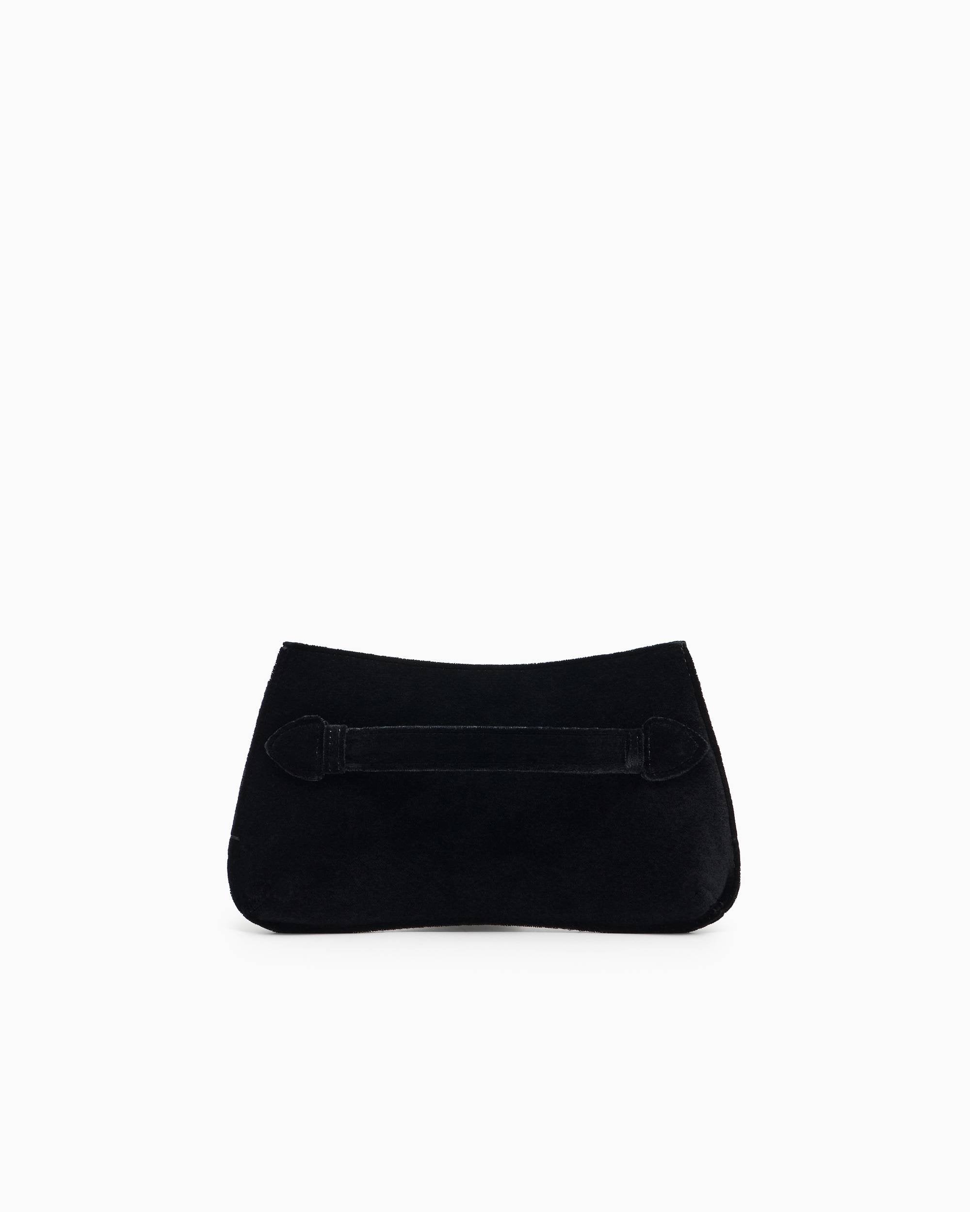 Emporio Armani Handtasche Damen Black Velvet EW001777 AF17289 UC001