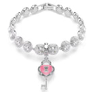 Swarovski Charm Damen Idyllia Herz mit Schlüssel Weiß 5742957