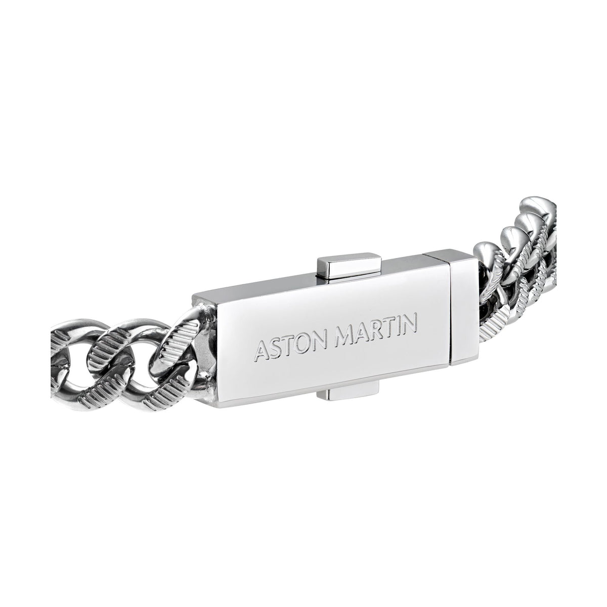 Aston Martin Armband Herren AML ICON Edelstahl Silber MJIUF5BL2