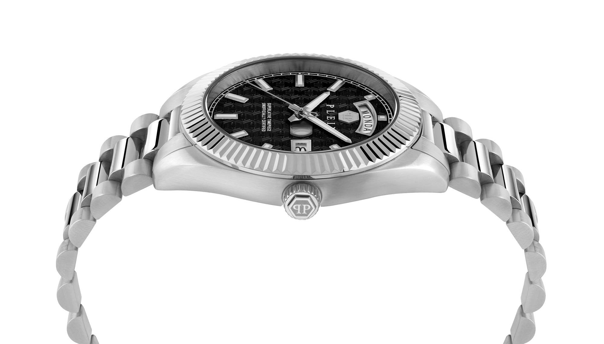 Philipp Plein Herrenuhr Date Superlative