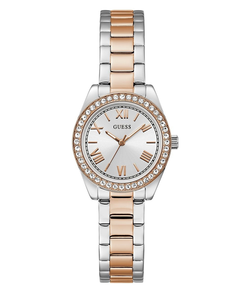 Guess Damen Armbanduhr 2-Tone GD MINI LUNA GW0841L3