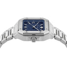 Philipp Plein Herrenuhr Plein Edge Silberfarben, Blau PWYGA0126