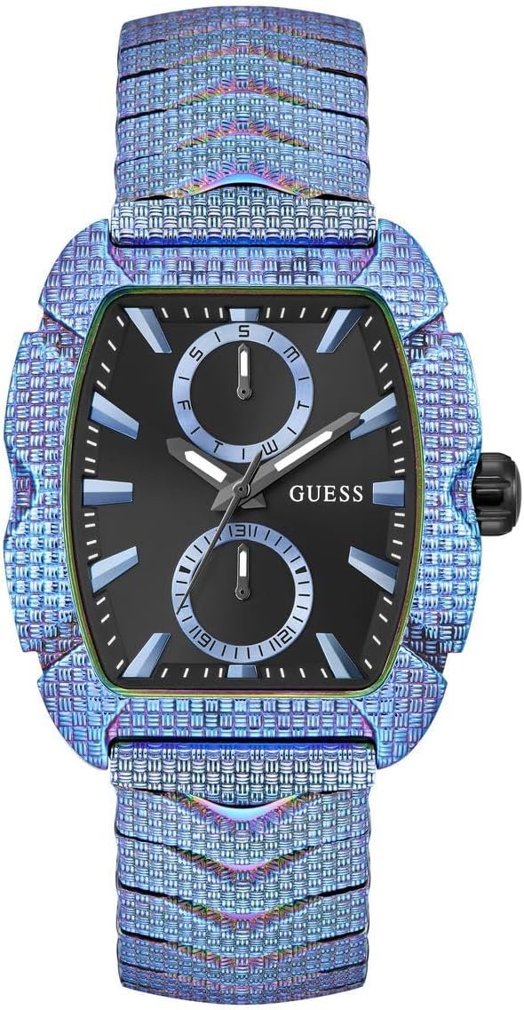 Guess Armbanduhr Herren Nile Trend Analog Blau GW0885G2