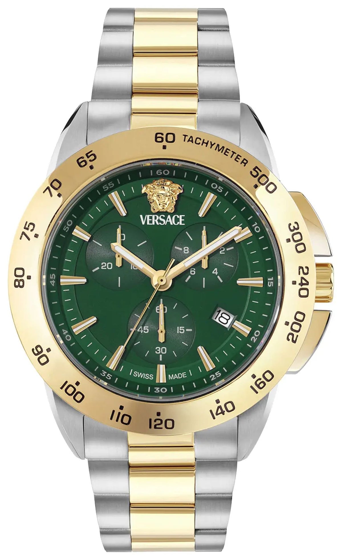 Versace Uhr Herren V‑Sport Chrono Two Tone VEKIA0625