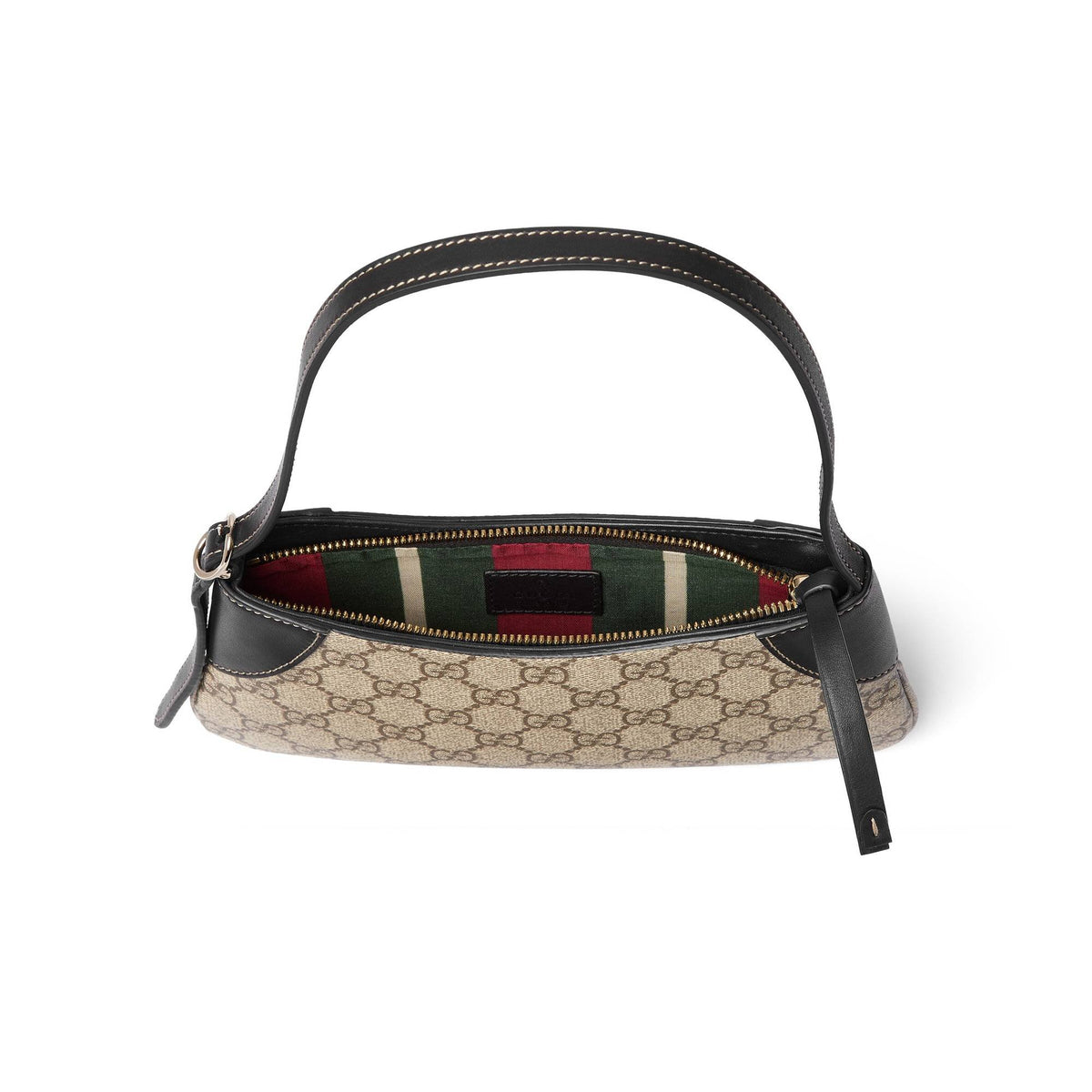 Gucci Schultertasche Damen GG Emblem Beige 820696-FAD6L-9741