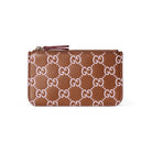 Gucci Schlüsselmäppchen Unisex GG Emblem Key Pouch Brown/Pink 847205-AAFNA-8849