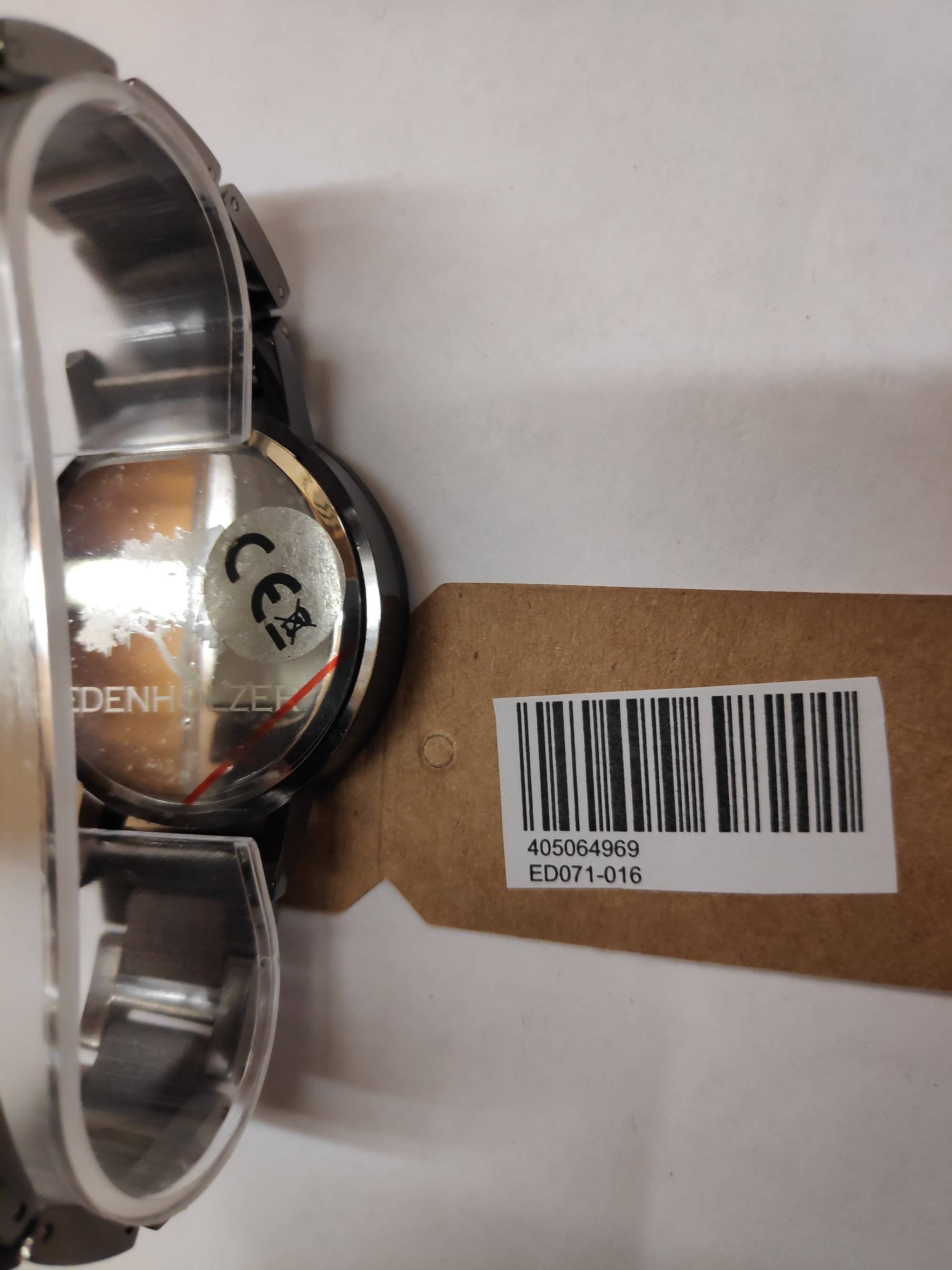 Edenhölzer Holzuhr Damen Armbanduhr Quarz Holzarmband Uhr Hardlex Bequia Natur