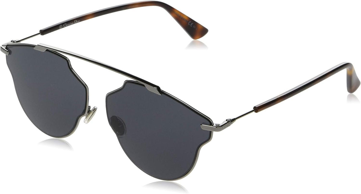 Christian Dior Sonnenbrillen (DiorSoRealPop KJ1IR) ruthenium dunkel - havana dunkel - grau