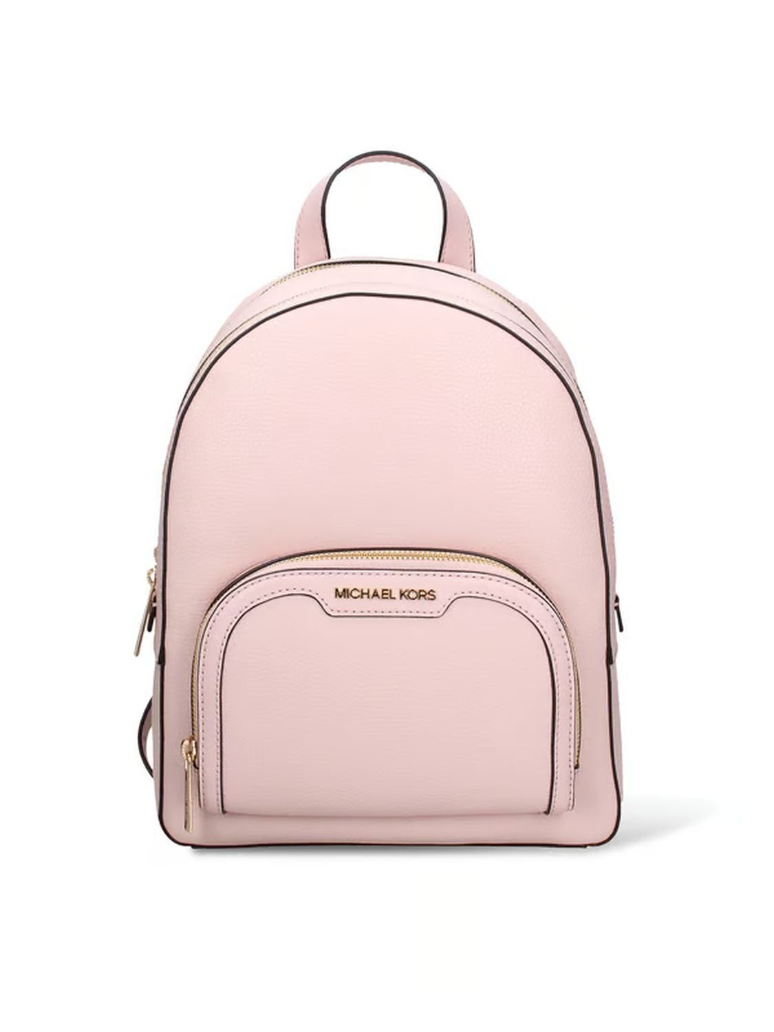 Michael Kors Rucksack Damen Jaycee Medium Genarbtes Leder Rucksack Rosa 35S2G8TB2L