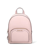Michael Kors Rucksack Damen Jaycee Medium Genarbtes Leder Rucksack Rosa 35S2G8TB2L