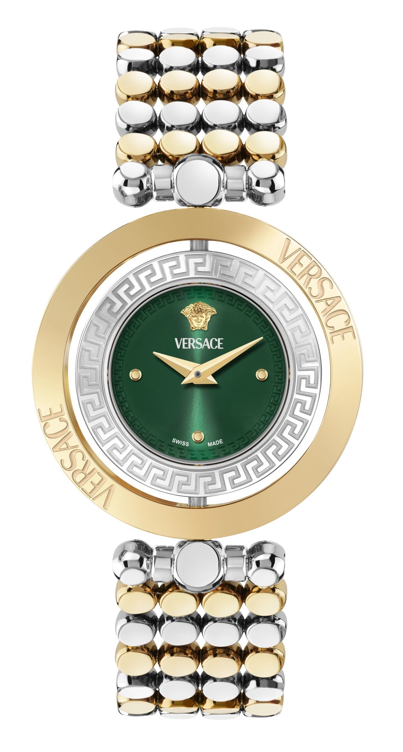 Versace Damen Armbanduhr Grün 33,6 mm Eon Restyling VEHFA0525