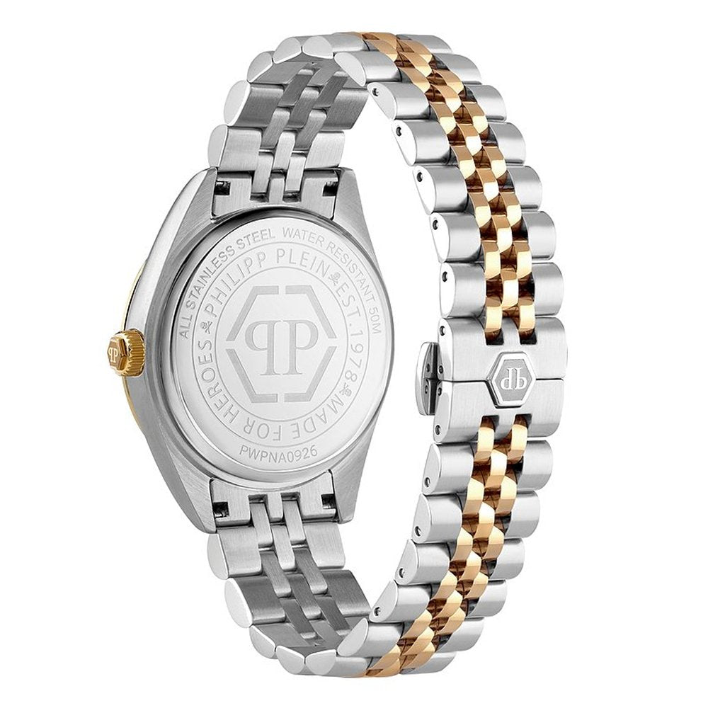Philipp Plein Herrenuhr Date Superlative Bicolor Grau PWPNA0926