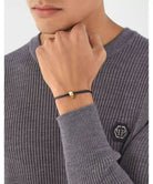 Philipp Plein Armband Unisex Friendship Schwarz/Gold PJYEA10BU