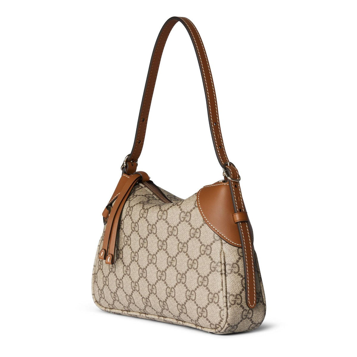 Gucci Schultertasche Unisex GG Emblem Small Beige 815218-FAEAA-9762