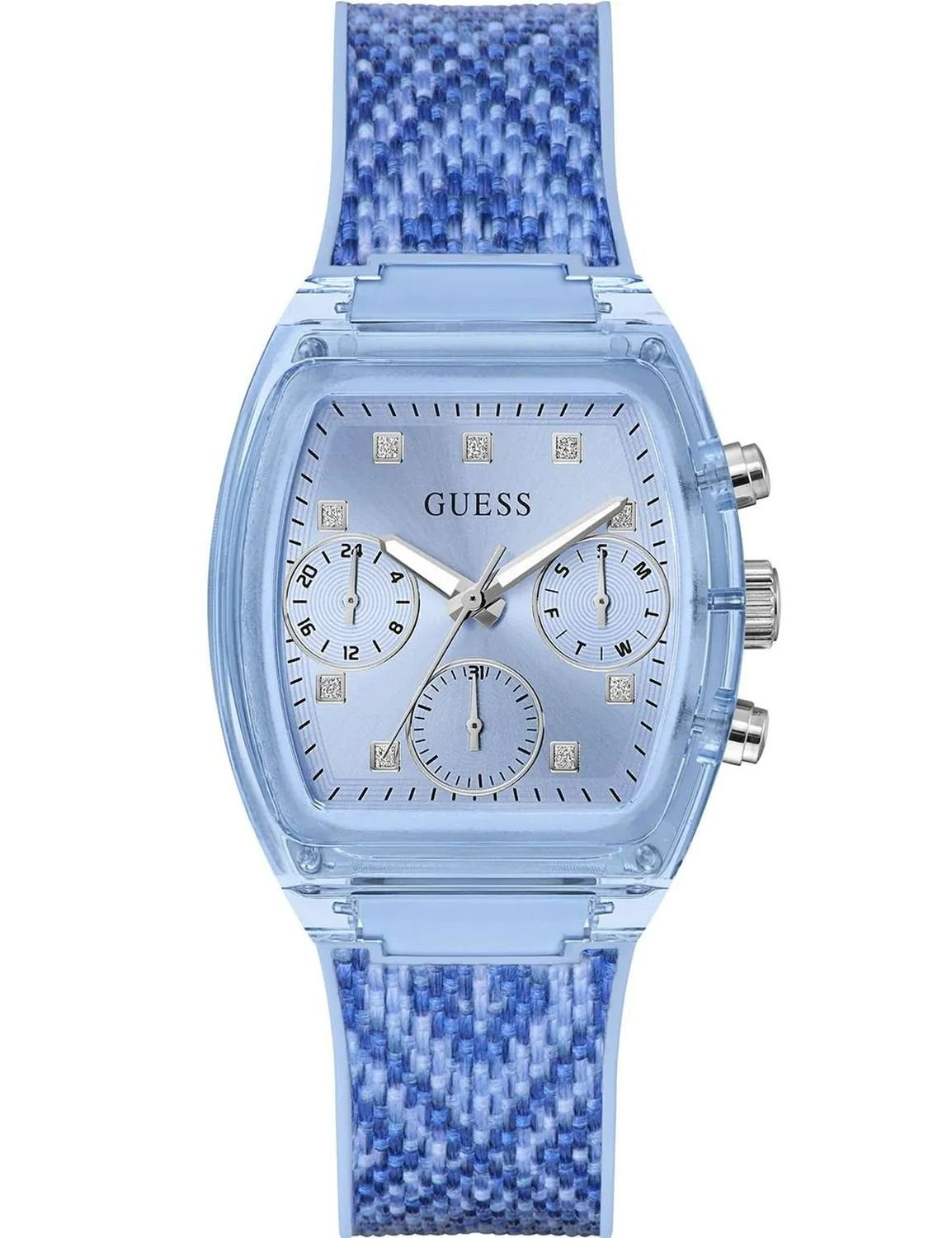Guess Armbanduhr Damen Rendezvous Multifunktion Blau GW0863L1