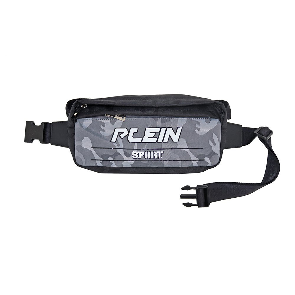 Plein Sport Logo Print Hüftgurt Bauchtasche Medium AIPS805
