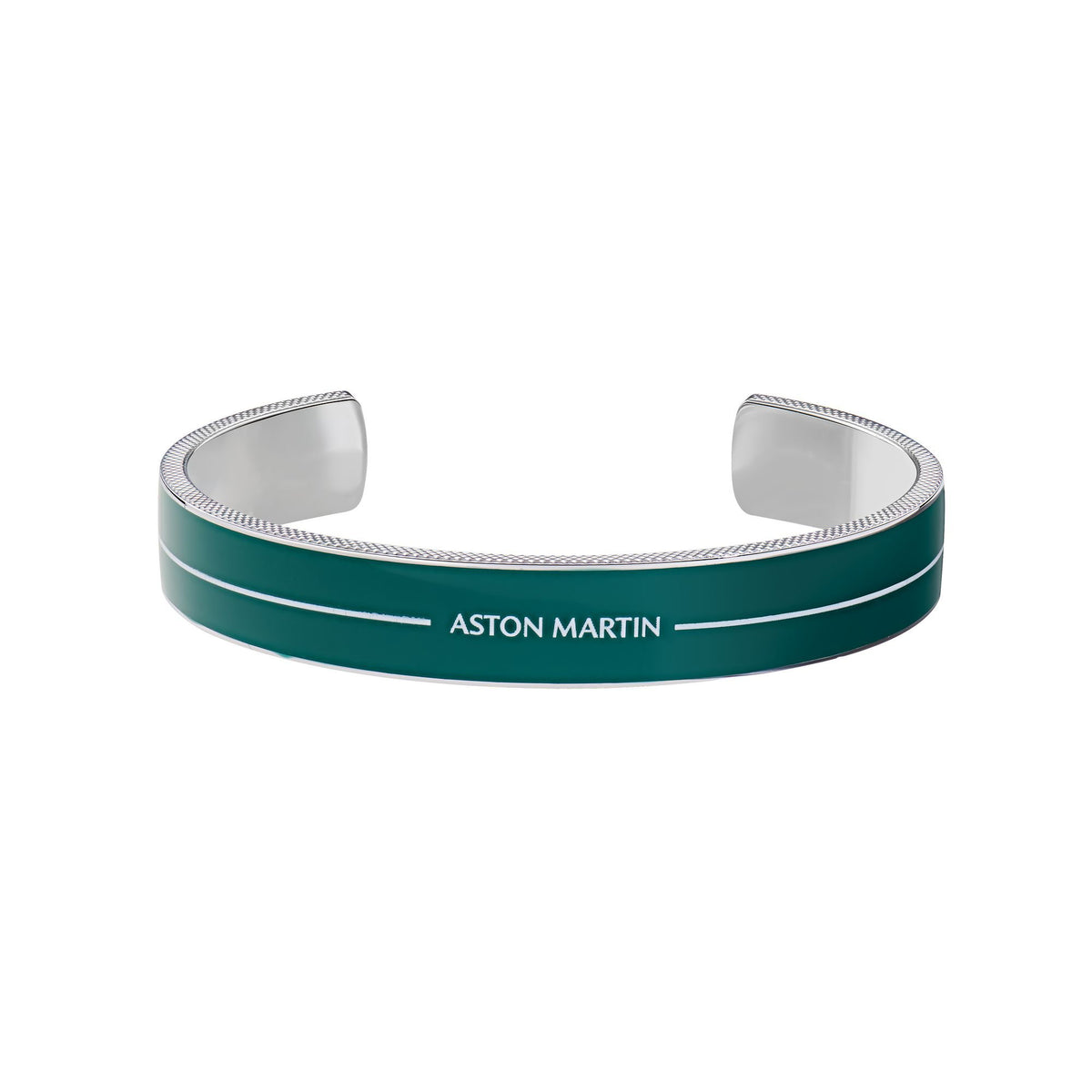 Aston Martin Armband Herren AML ICON Edelstahl Emaille Grün MJITF5BL1