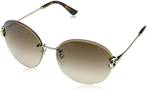 Bulgari Damen 0BV6091B 278/13 61 Sonnenbrille, Gold (Pale Gold/Browngradient)