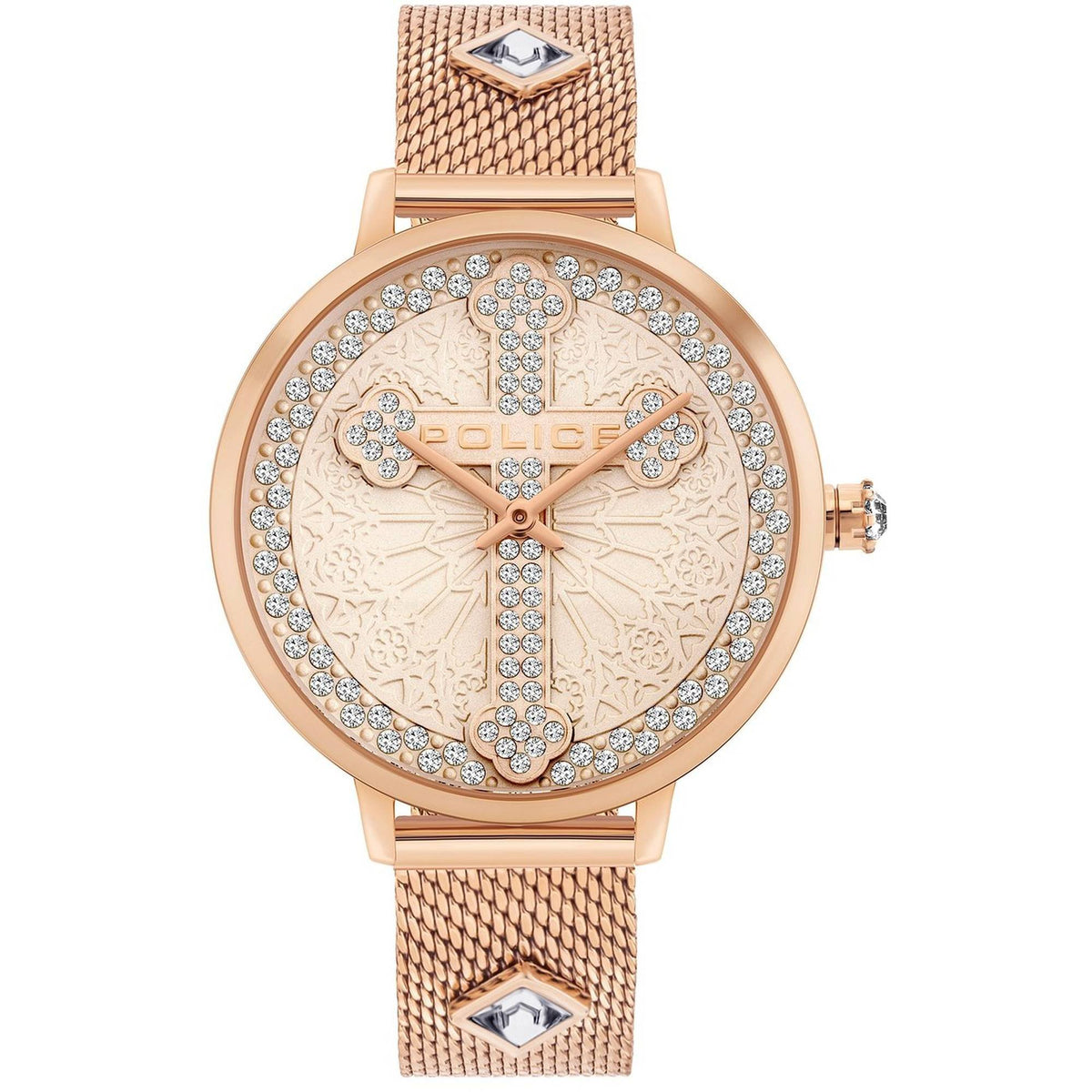 Police Armbanduhr Damen SOCOTRA Roségold PL16031MSR 32MMA