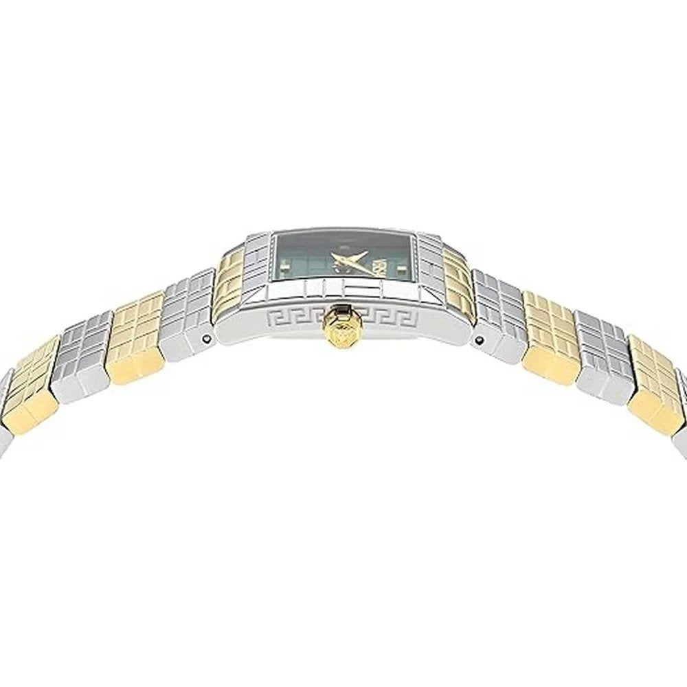 Versace Damen  Armbanduhr Mosaic Silber/Gold/Grün VE9B00124