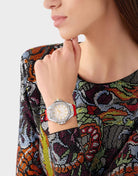 Philipp Plein Damenuhr Lady Royal PWBDA0124 Edelstahl Weiß 39 mm